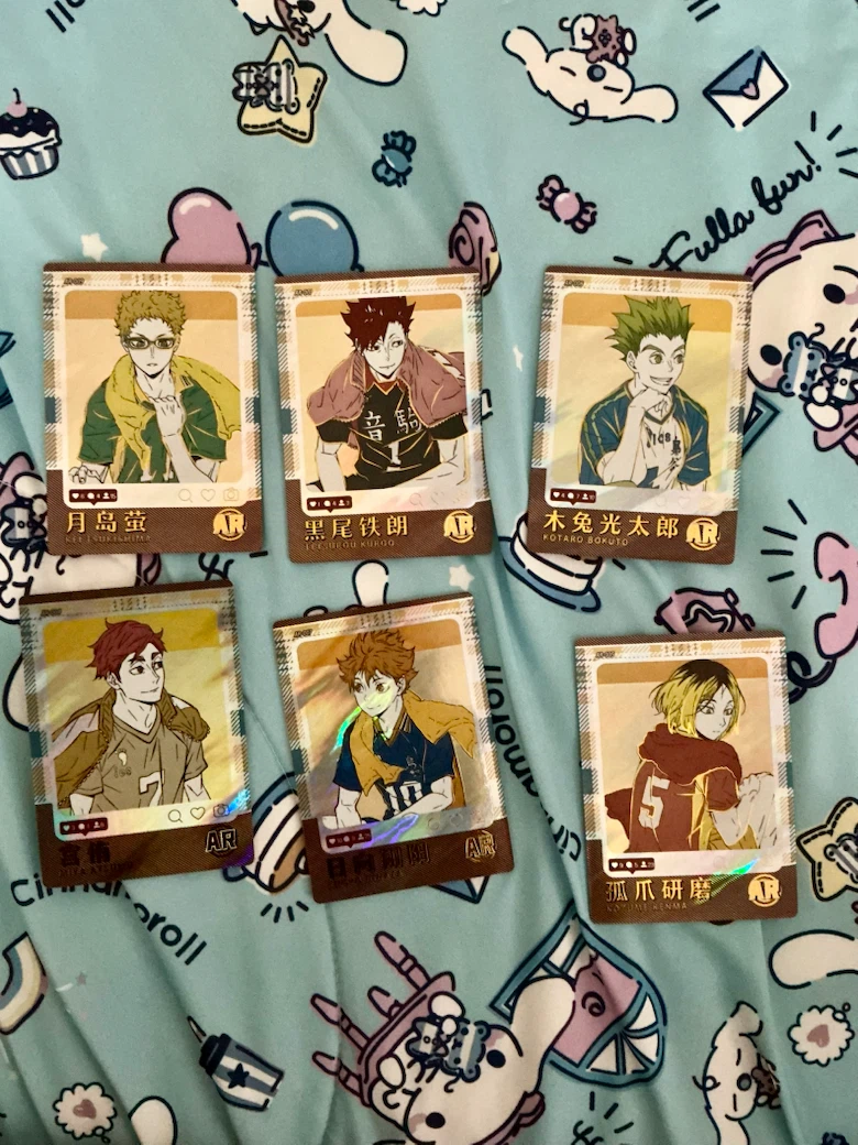 Haikyuu!! Anime Cards - Set of 6