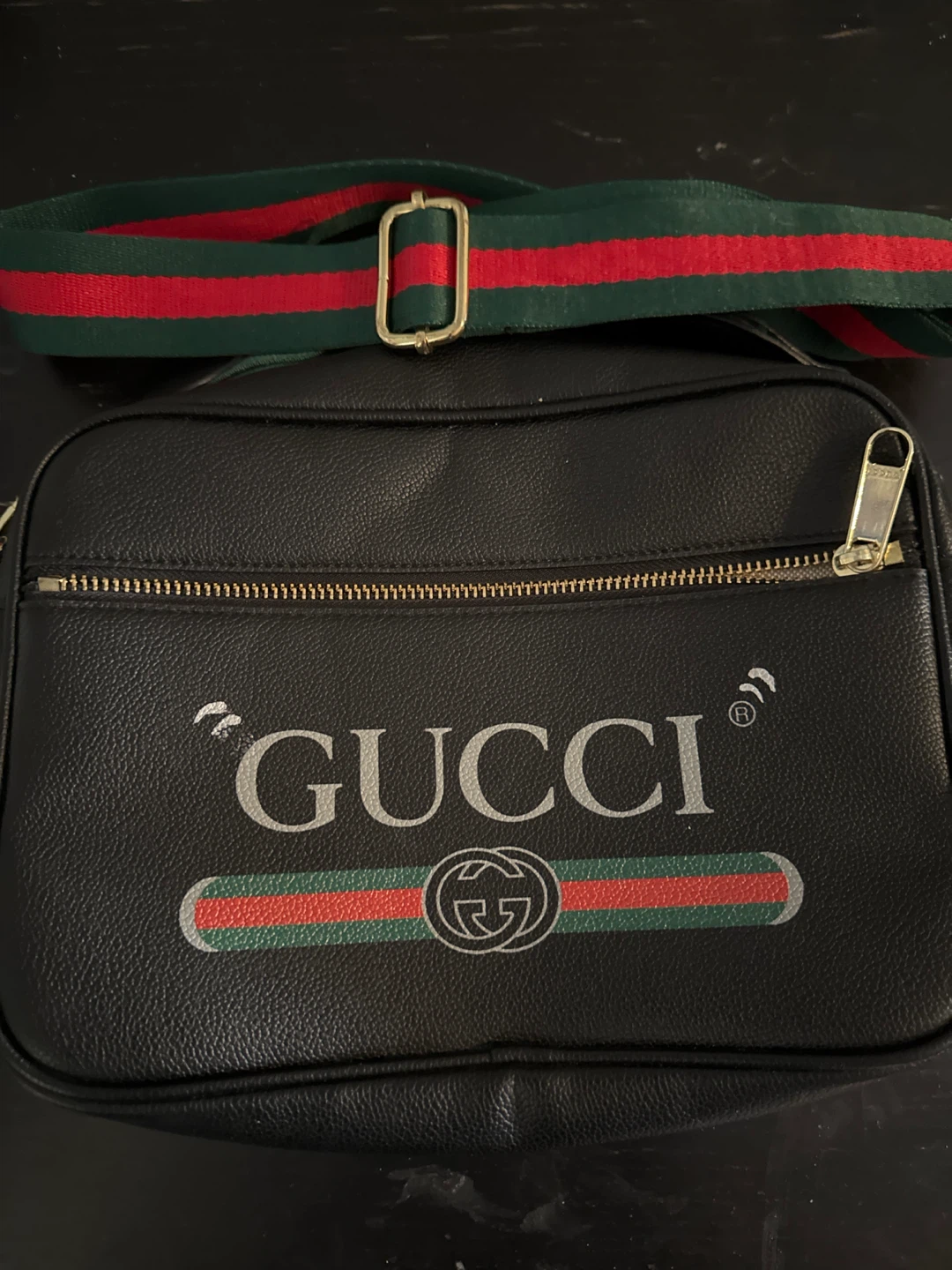 Black Gucci Crossbody Bag