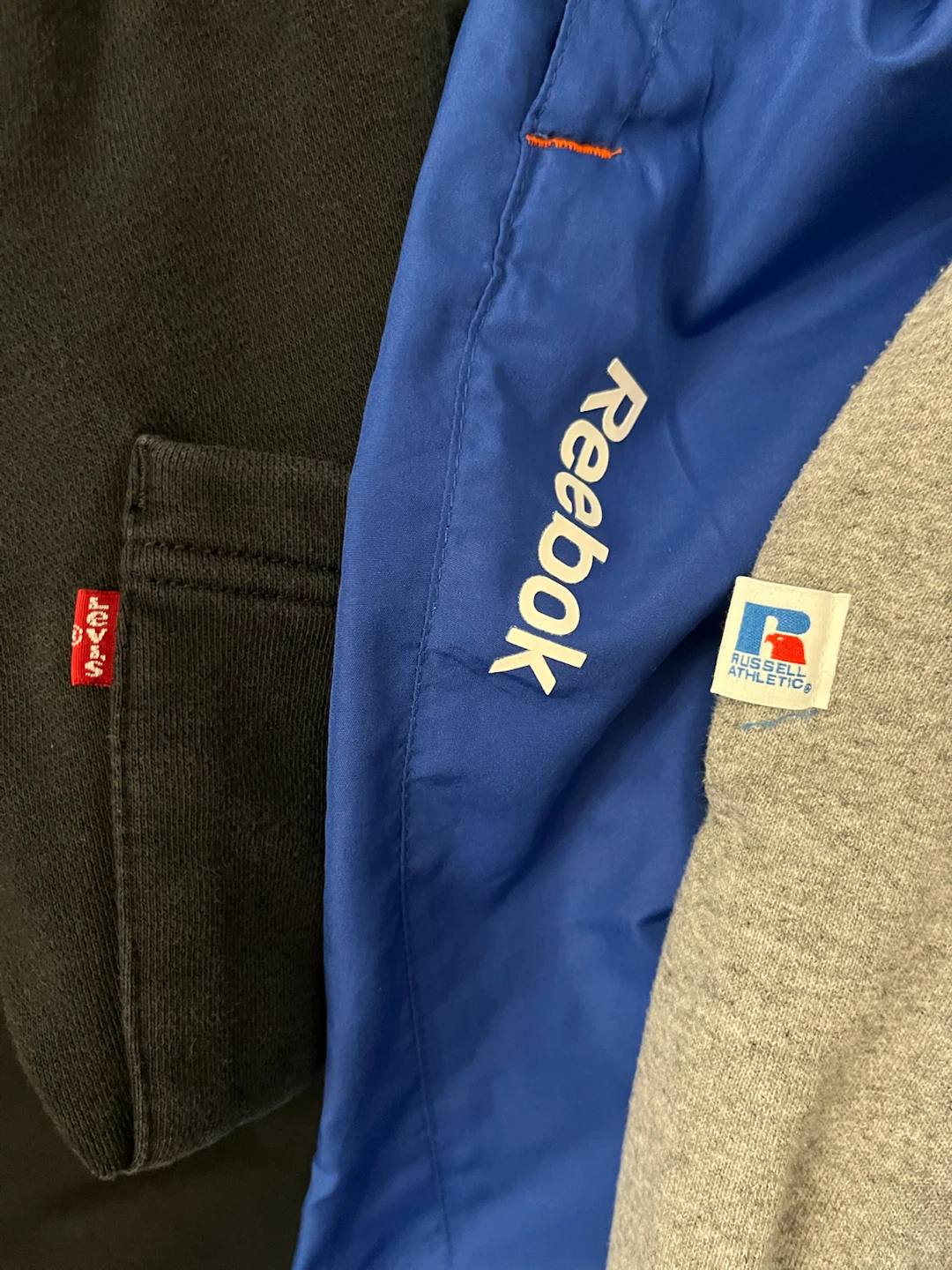 Bundle of Men’s Size XL Joggers: Reebok Russell Athletic - photo 2