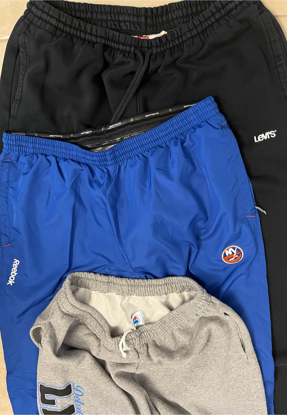 Bundle of Men’s Size XL Joggers: Reebok Russell Athletic - photo 5