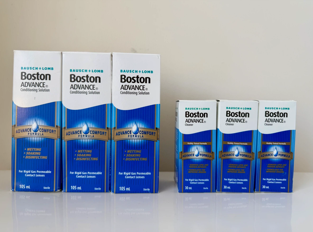 Bausch + Lomb Boston Advance Conditioning Solution & Cleaner Set