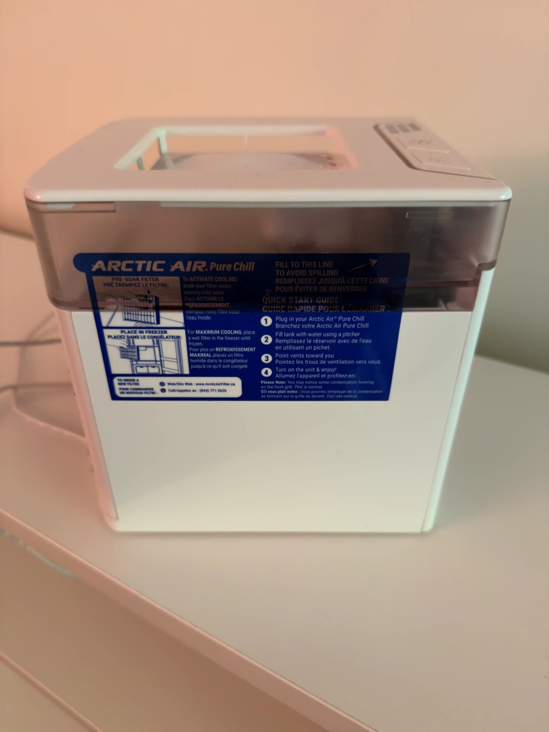 Arctic Air Pure Chill Portable Air Cooler - photo 2