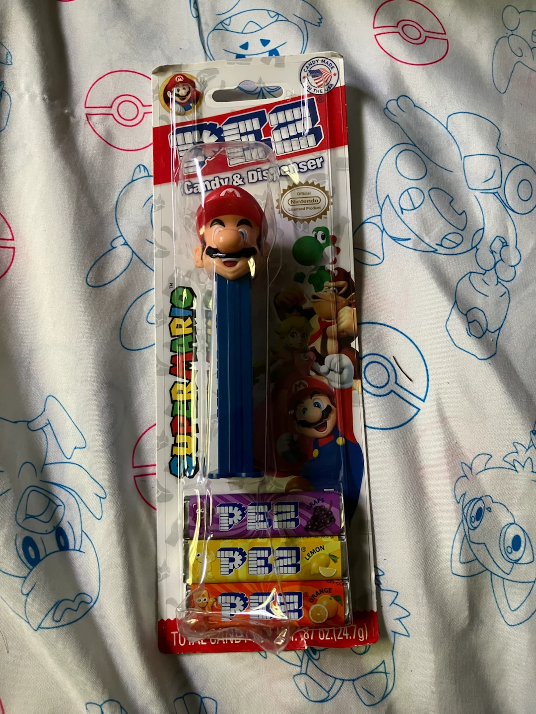PEZ Candy Dispenser Super Mario