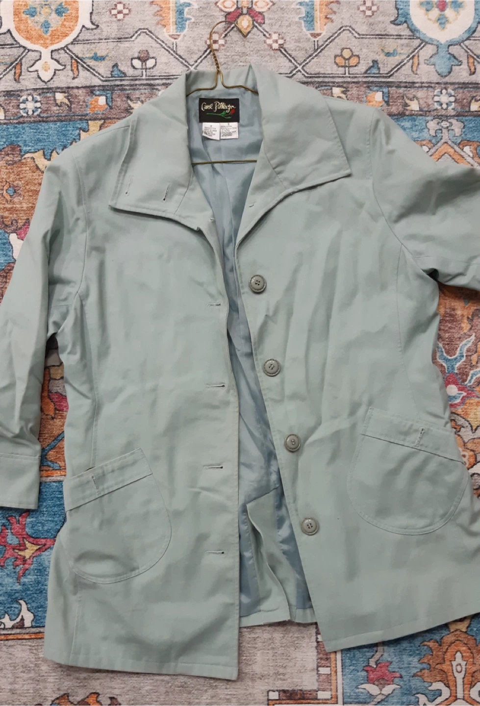 Cotton Coat Womens Small