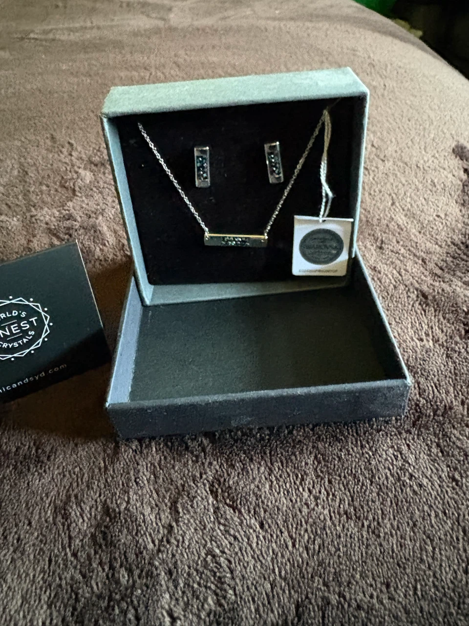 NIC & SYD Necklace and Earrings Set with Swarovski Crystals - photo 2