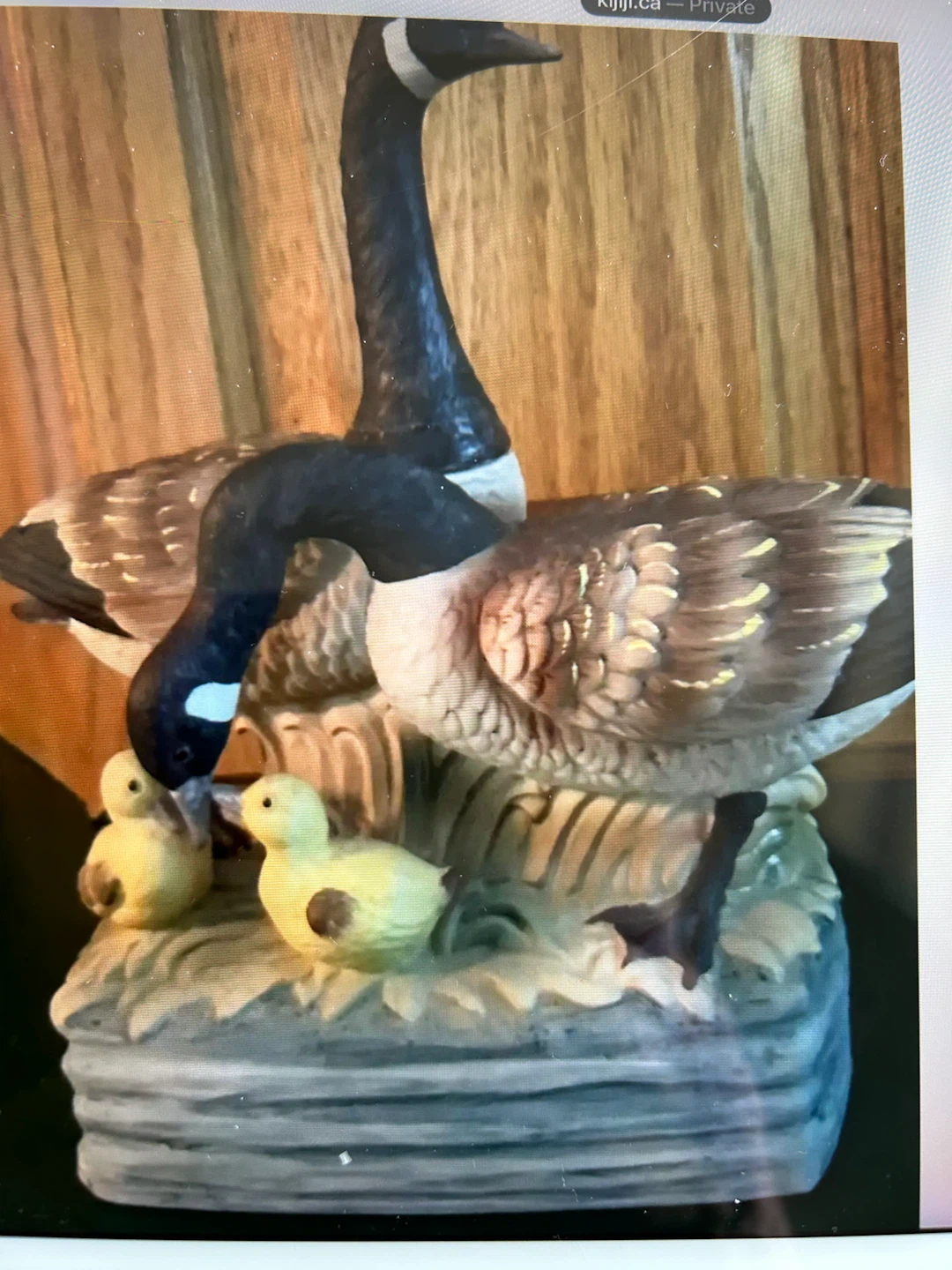 Collectible Ceramic Empty Goose Decanter 🐞 - photo 2