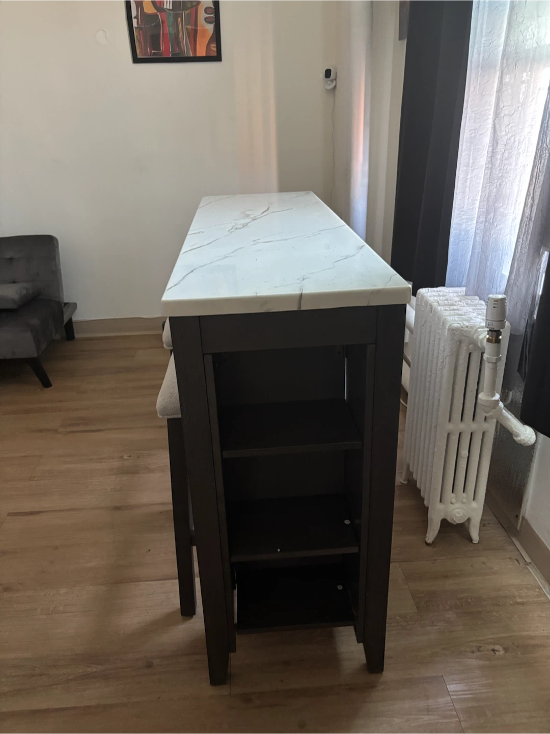 2-Seater Bar Table and Stools Set - photo 2