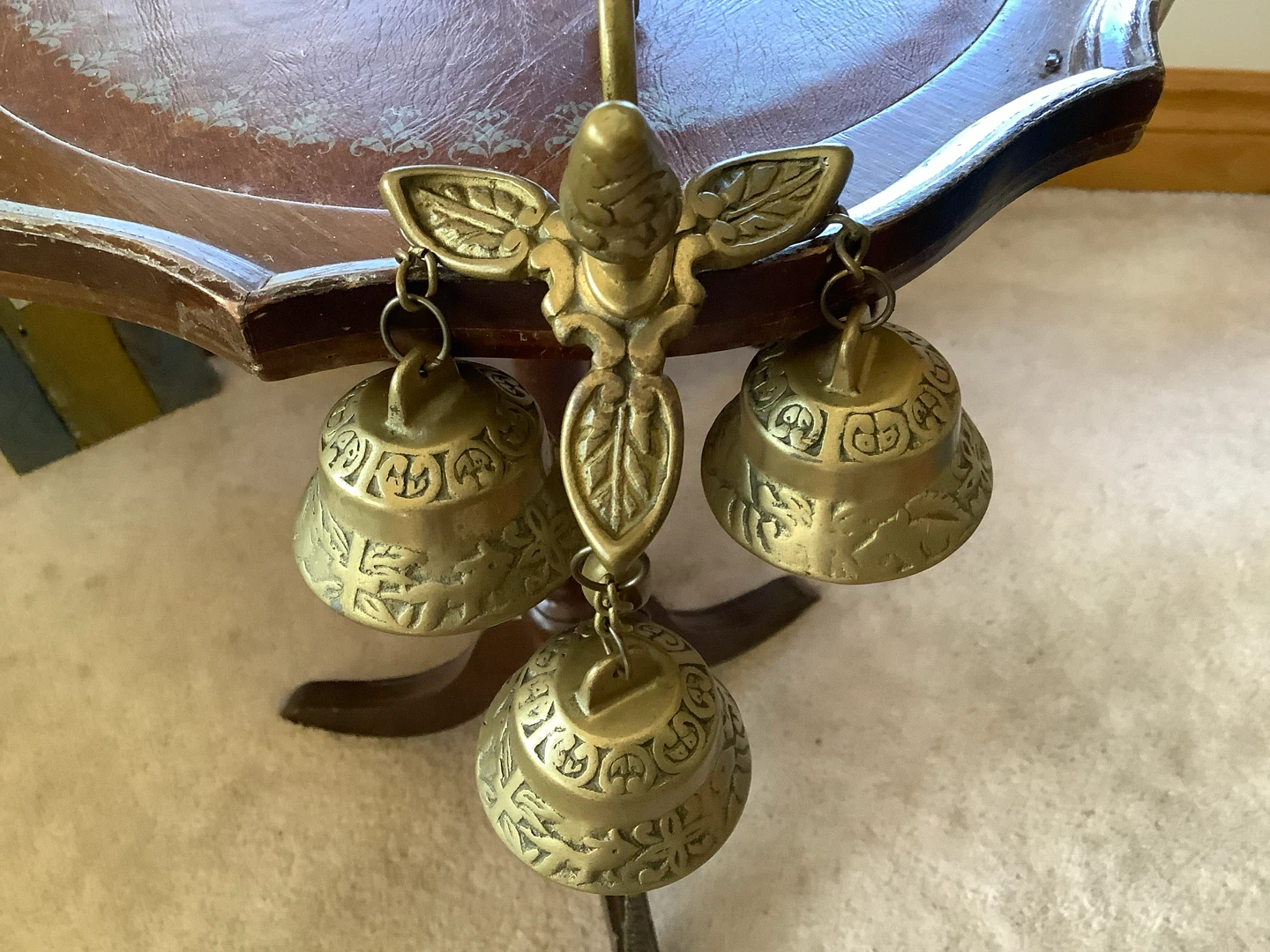 Ant/Vt Shopkeeper’s 3 Brass Entry Bells 🐞
