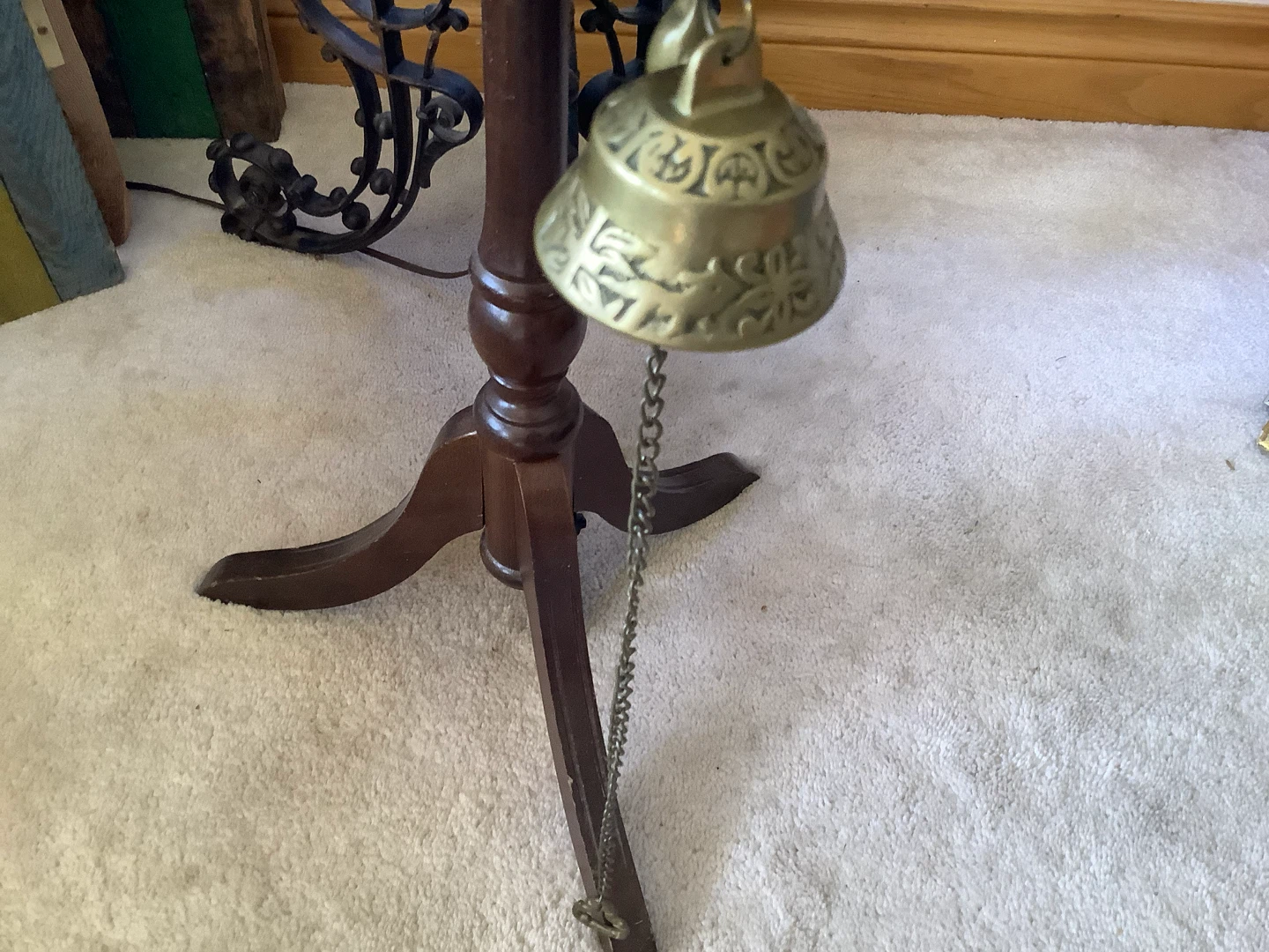 Ant/Vt Shopkeeper’s 3 Brass Entry Bells 🐞 - photo 3
