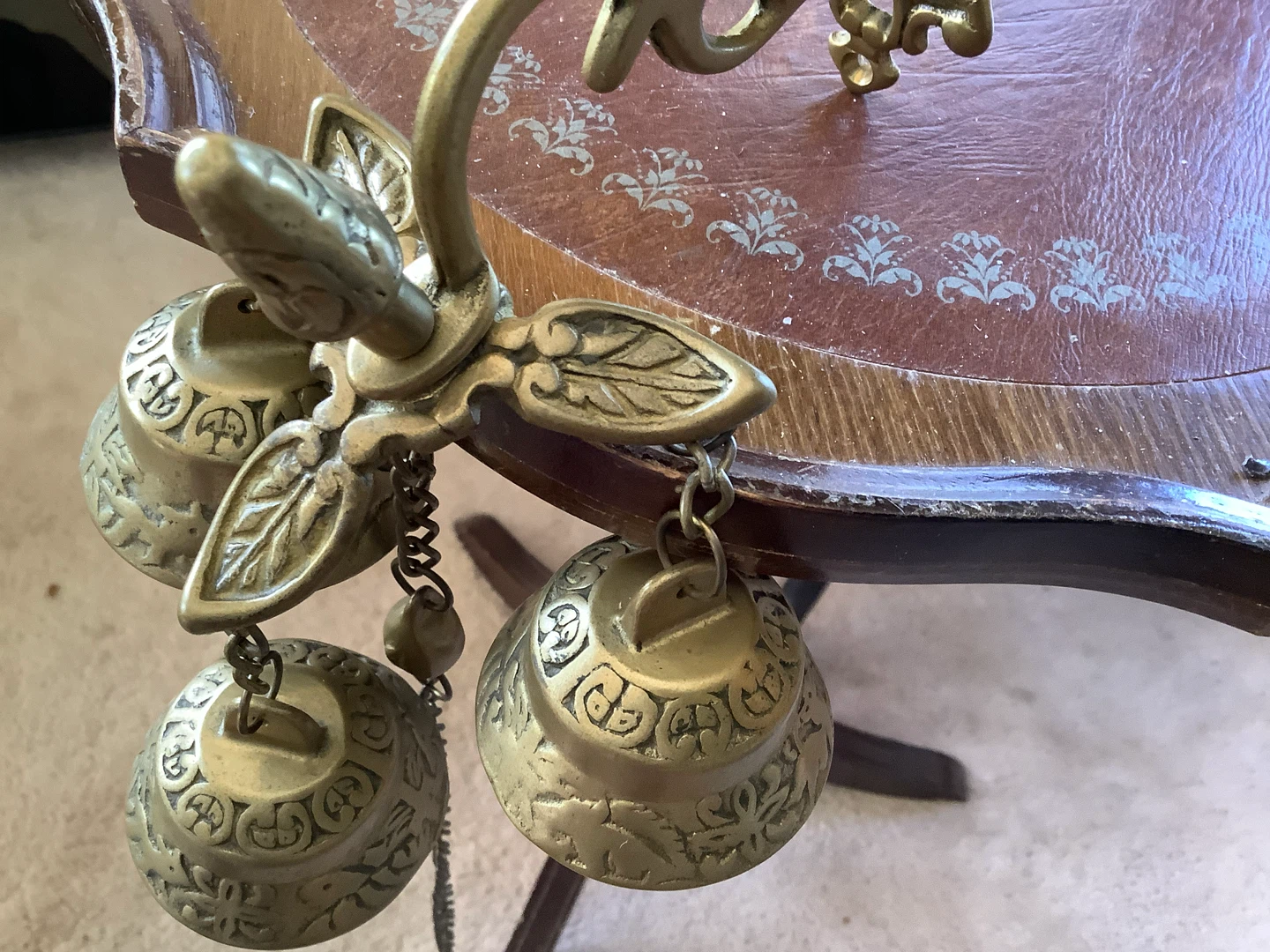 Ant/Vt Shopkeeper’s 3 Brass Entry Bells 🐞 - photo 4