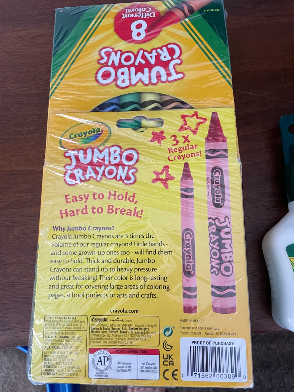 Crayola Jumbo Crayons & Washable Glue Set - photo 3