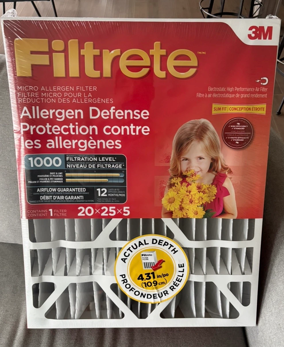 3M 20x25x5 furnace filter