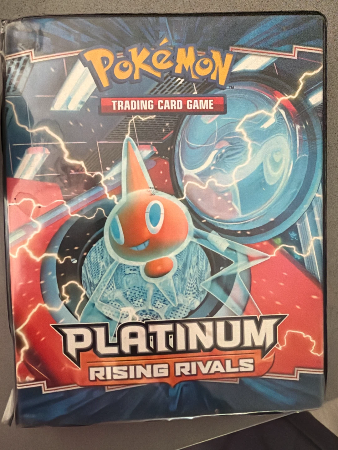 Pokemon TCG Platinum Rising Rivals Trading Card Binder