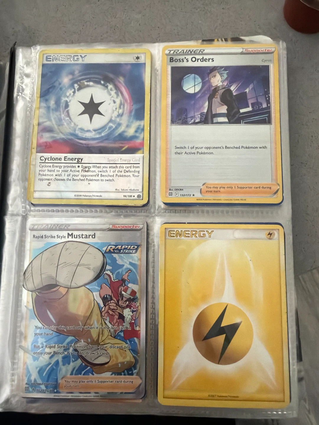 Pokemon TCG Platinum Rising Rivals Trading Card Binder - photo 2
