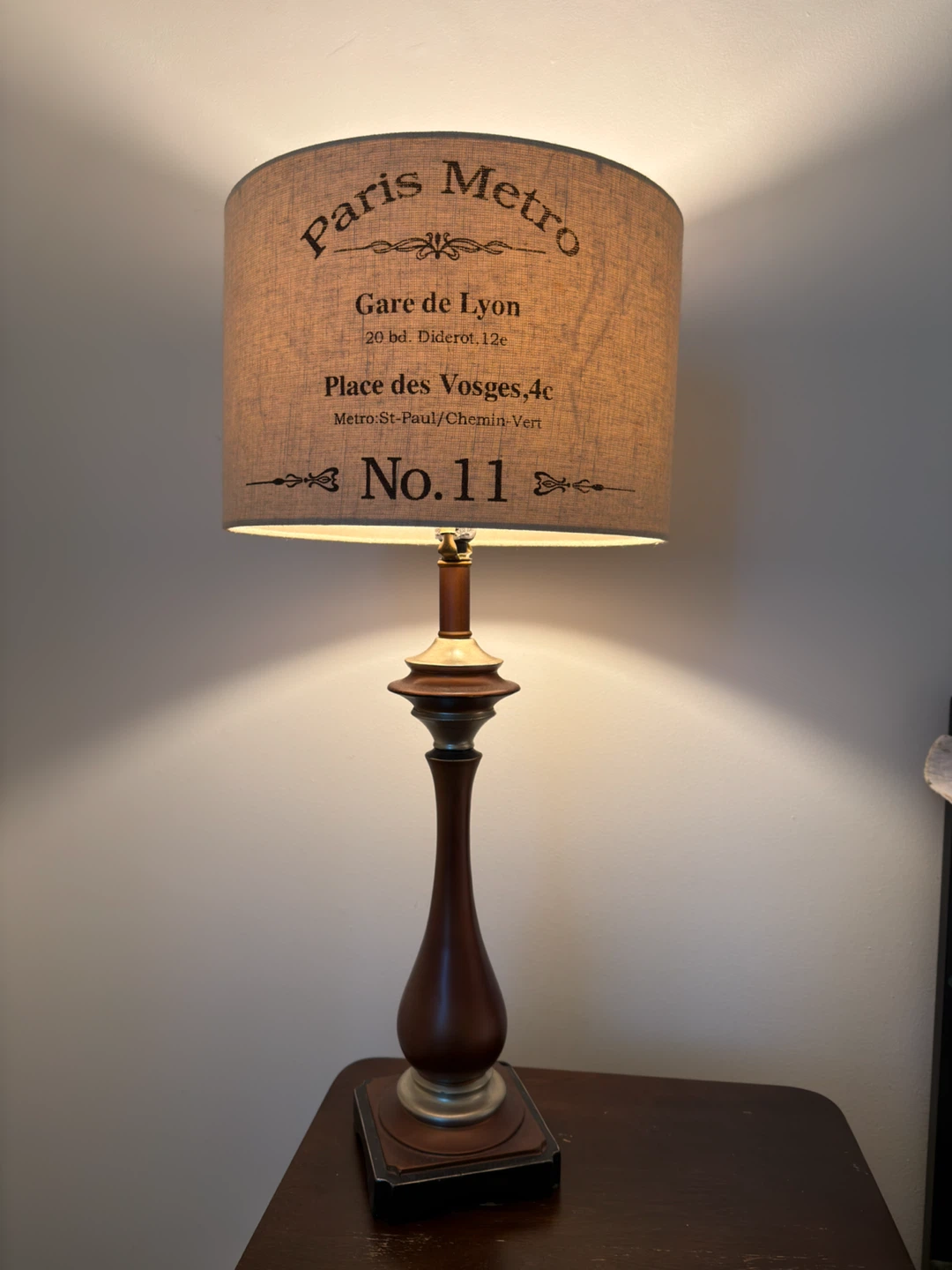 Paris Metro Desk Lamp
