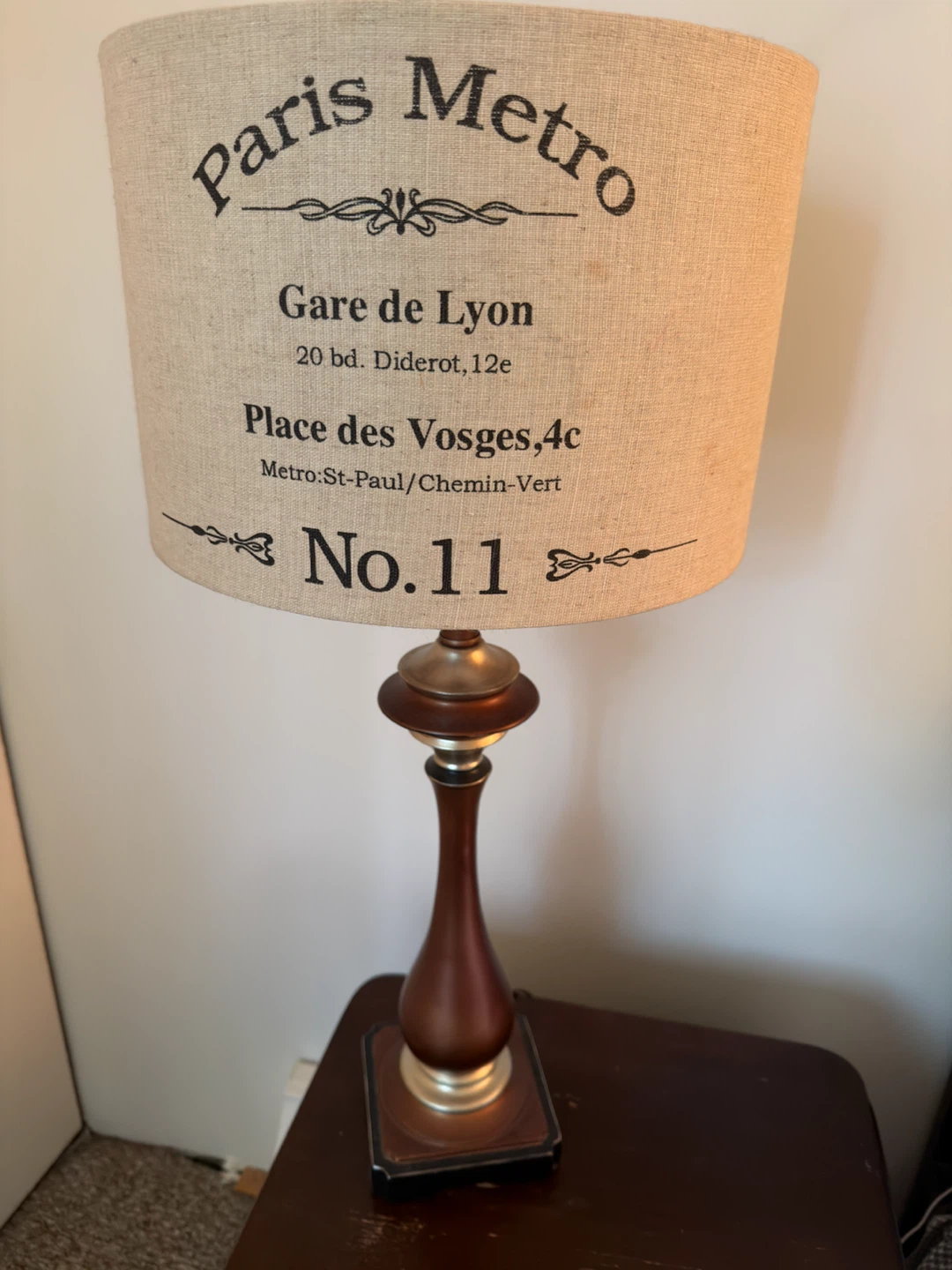 Paris Metro Desk Lamp - photo 2