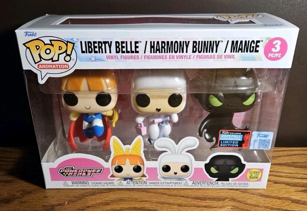 Funko Pop! Liberty Belle, Harmony Bunny, Mange 3-Pack