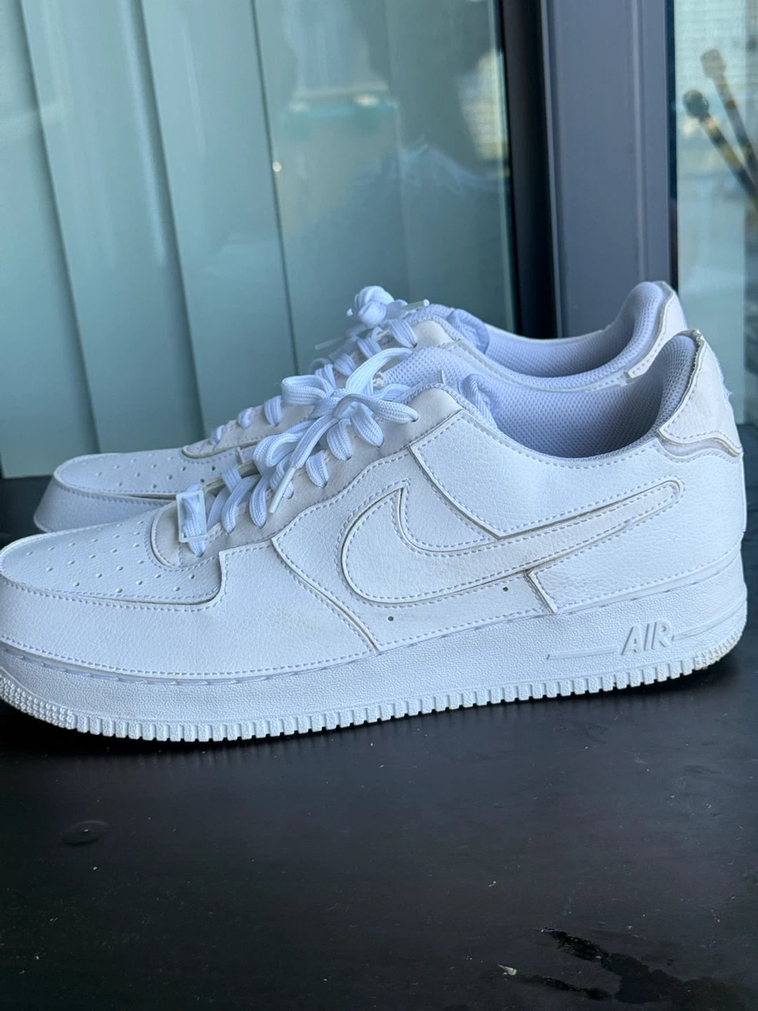 Nike Air Force 1 White Sneakers - photo 2