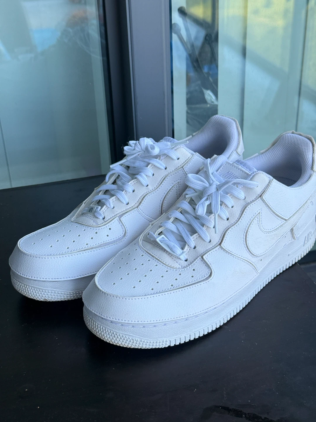 Nike Air Force 1 White Sneakers - photo 5