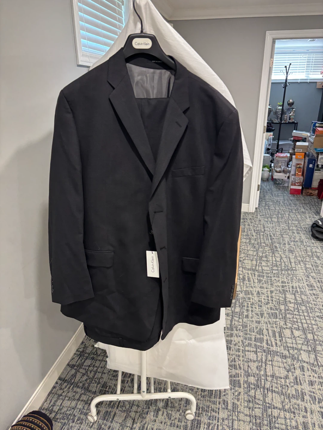 Calvin Klein Men's Suit size 52 pants 48 - photo 2