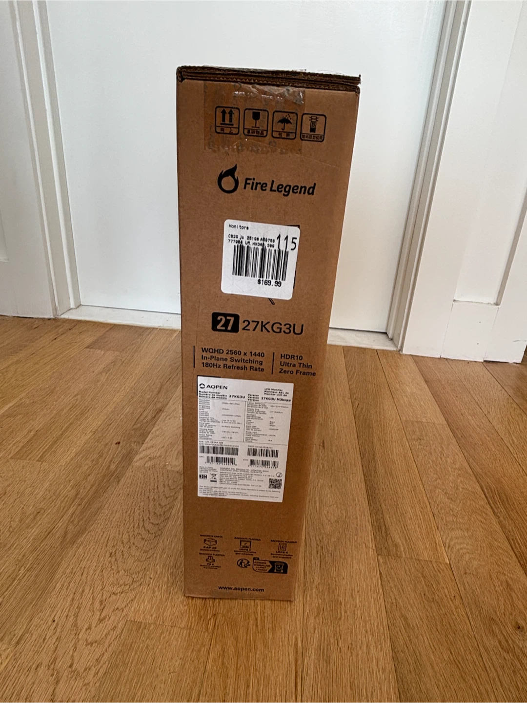 Fire Legend 27" Gaming IPS Monitor KG3 Series 27KG3U - photo 4