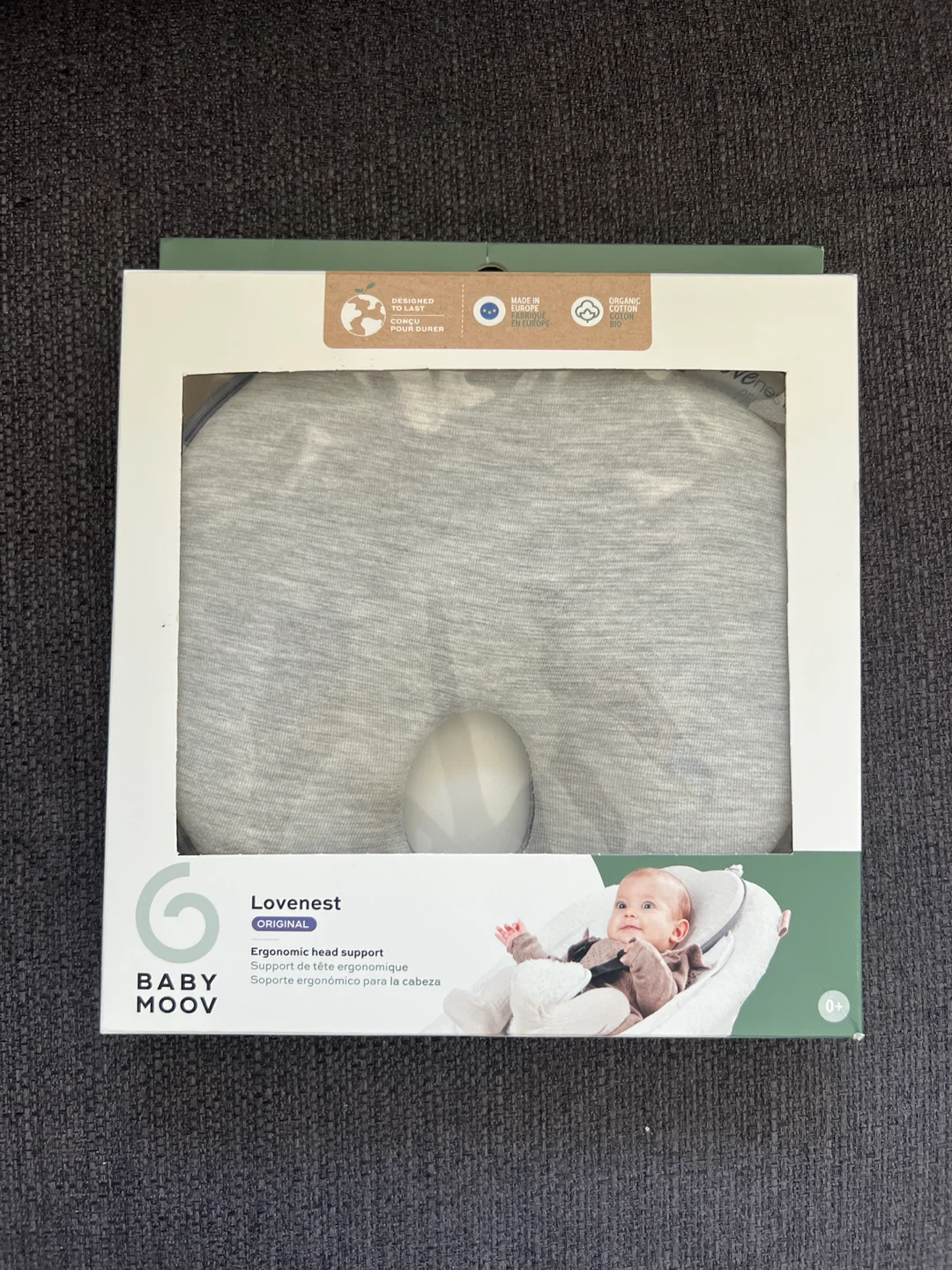 Babymoov Lovenest Ergonomic Head Support Pillow