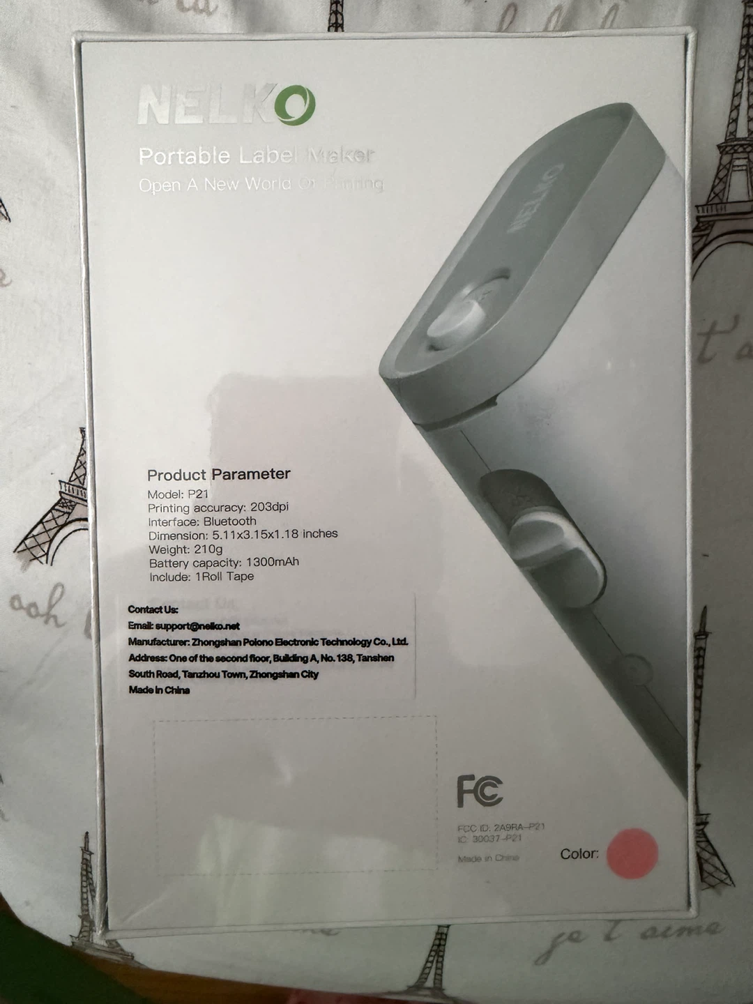 NELKO Portable Label Maker P21 - photo 2