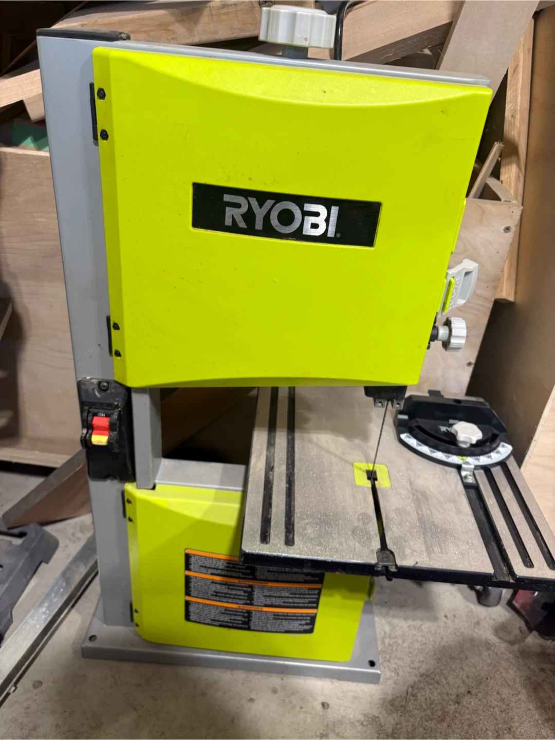 Ryobi bandsaw