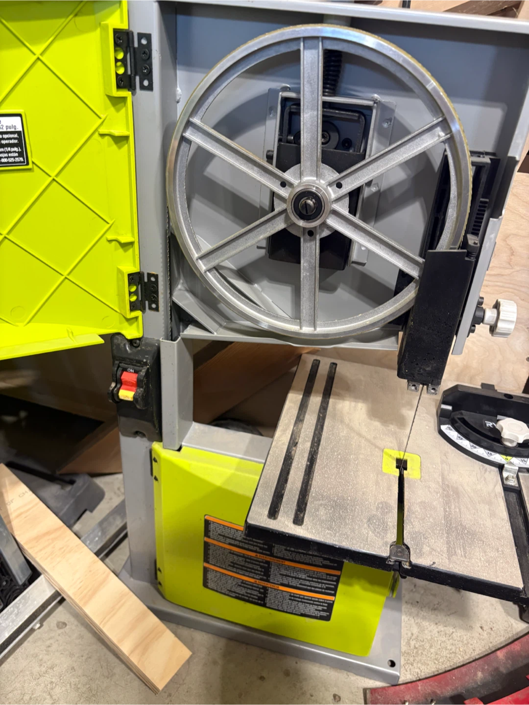 Ryobi bandsaw - photo 2