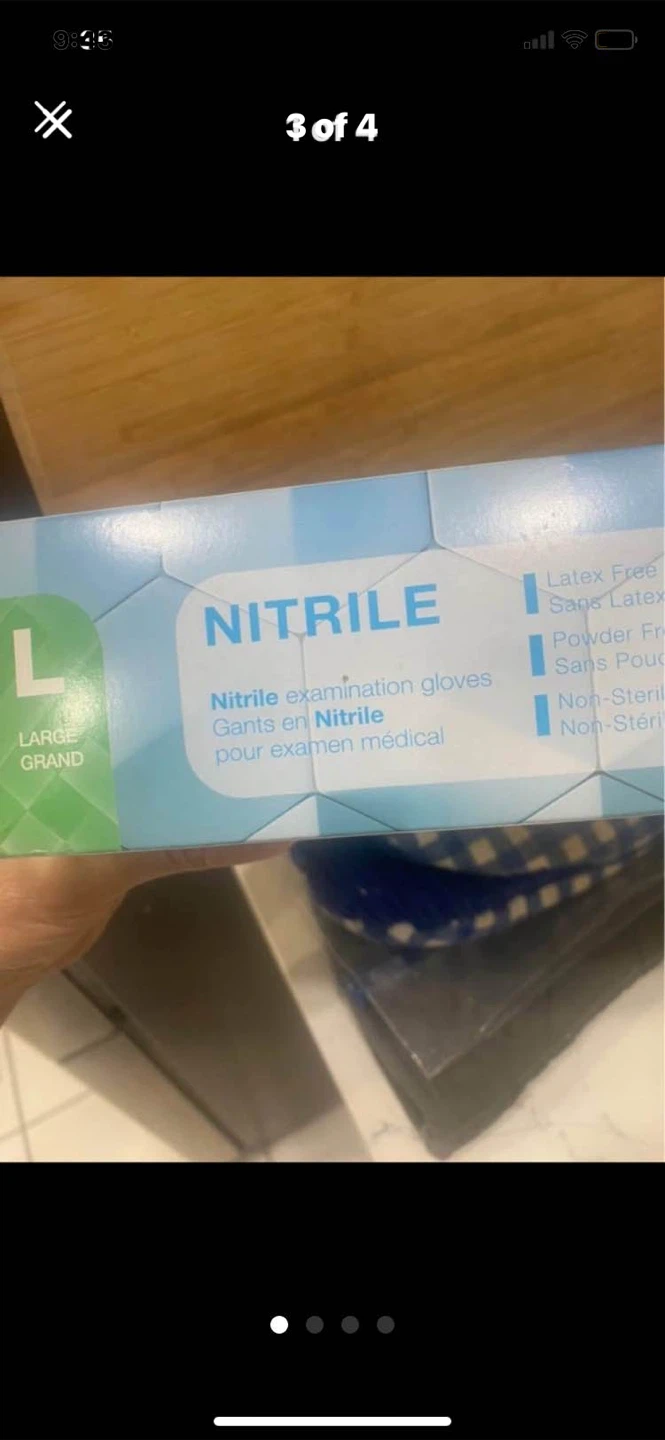 Duracore Nitrile Examination Gloves, Large - photo 2