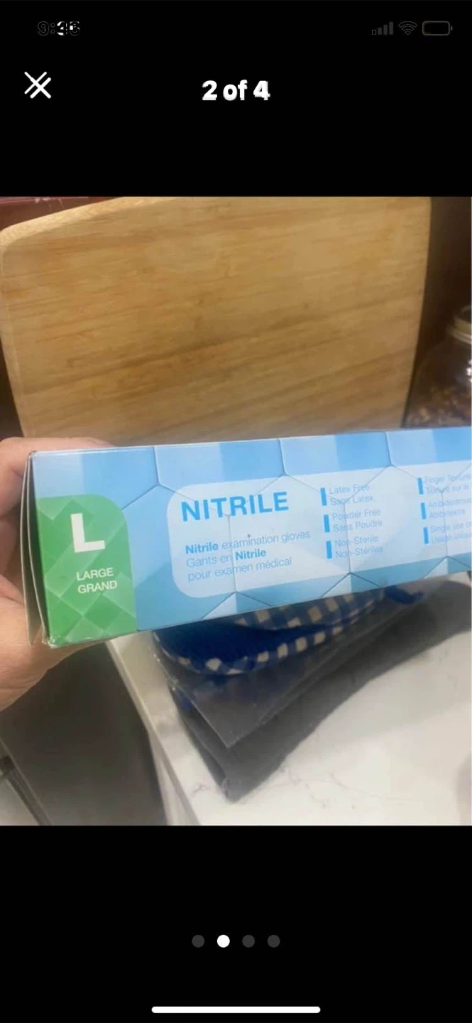 Duracore Nitrile Examination Gloves, Large - photo 3