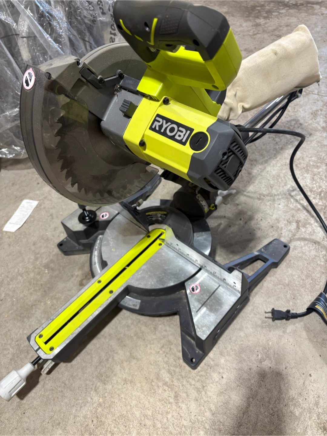 15 Amp 10 in. Corded Sliding Miter Saw with LED Cutline