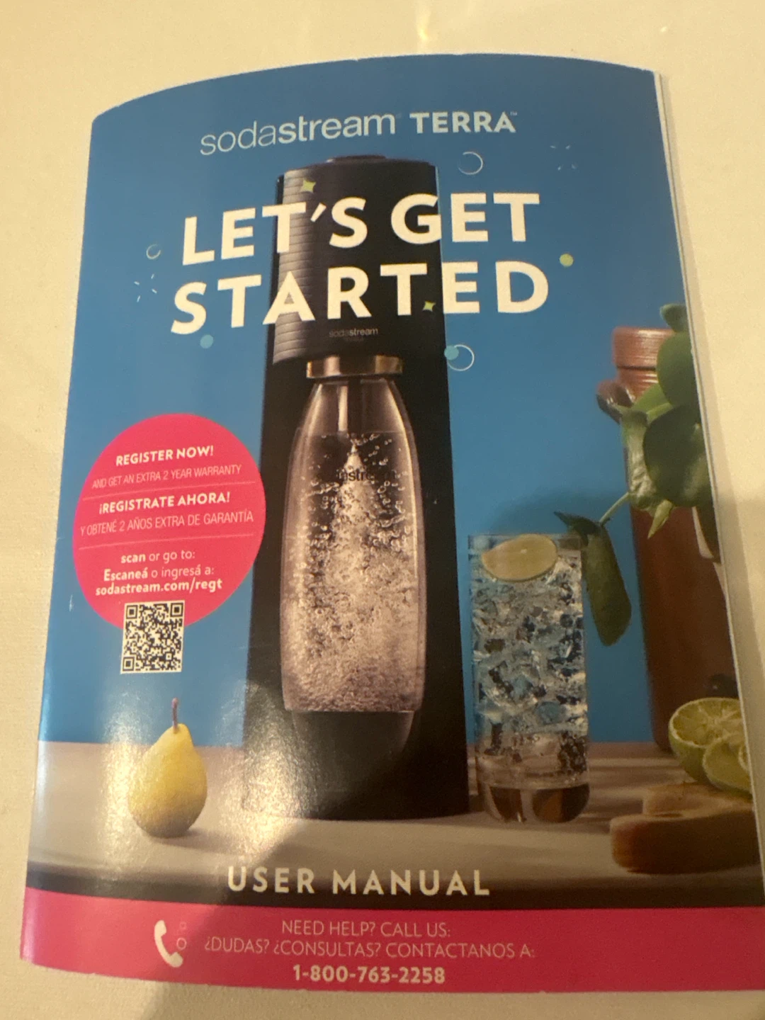 SodaStream Terra Sparkling Water Maker White - photo 2