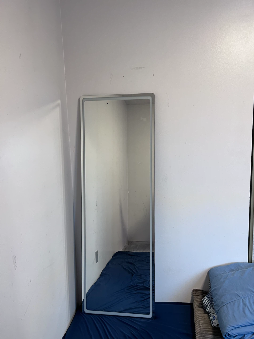 Full Length Standing Mirror with LED Light Frame - photo 2