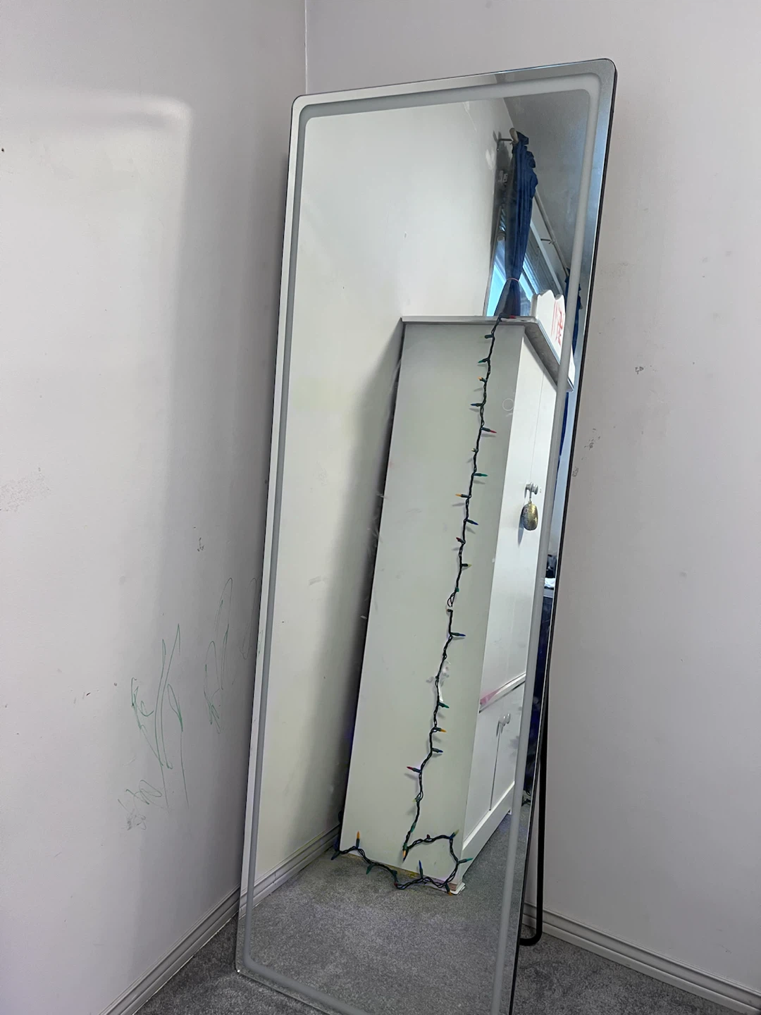Full Length Standing Mirror with LED Light Frame - photo 4