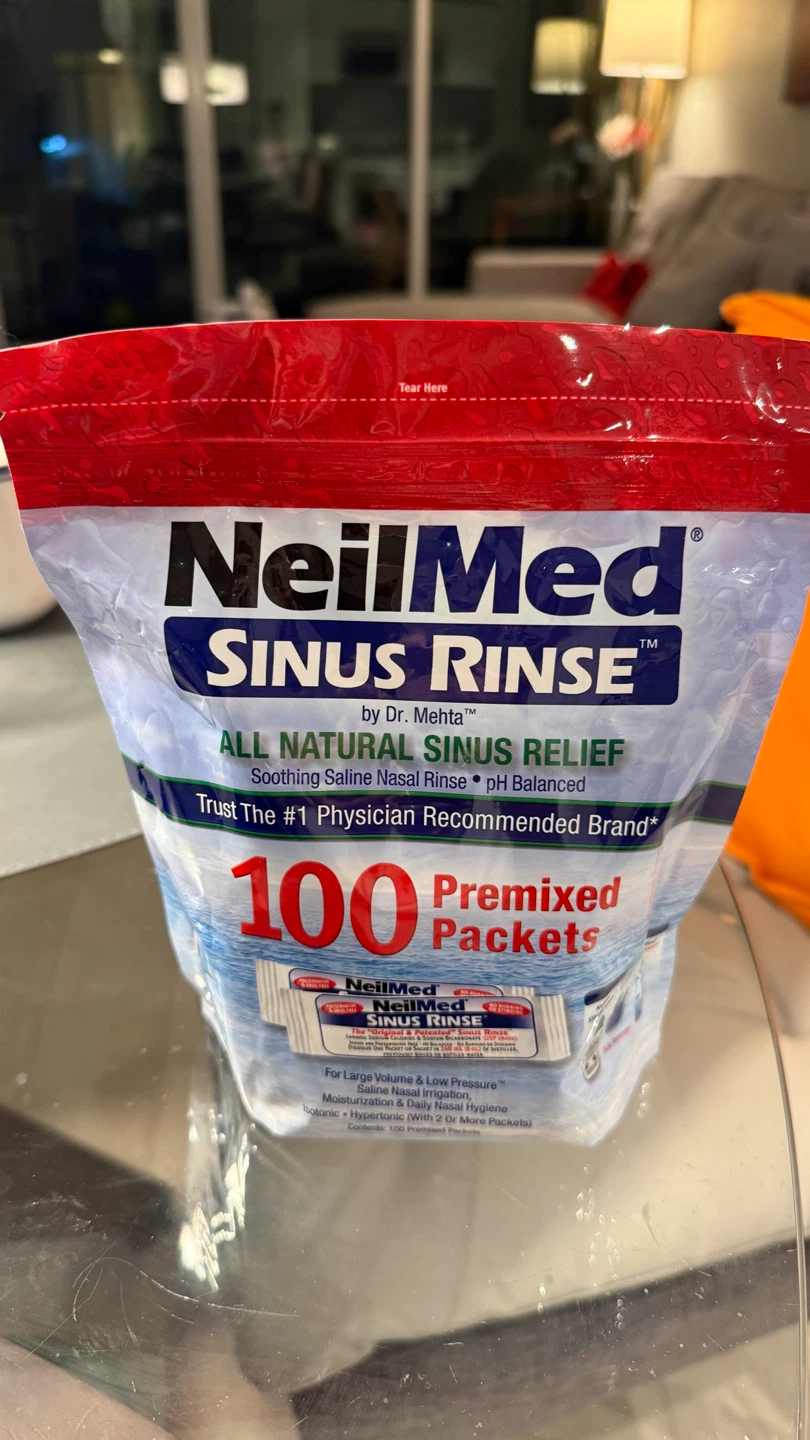 NeilMed Sinus Rinse Premixed Packets - 100 Count