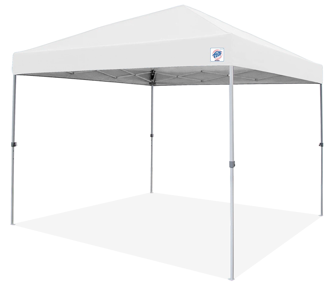 EZ UP White Pop-Up Canopy Tent