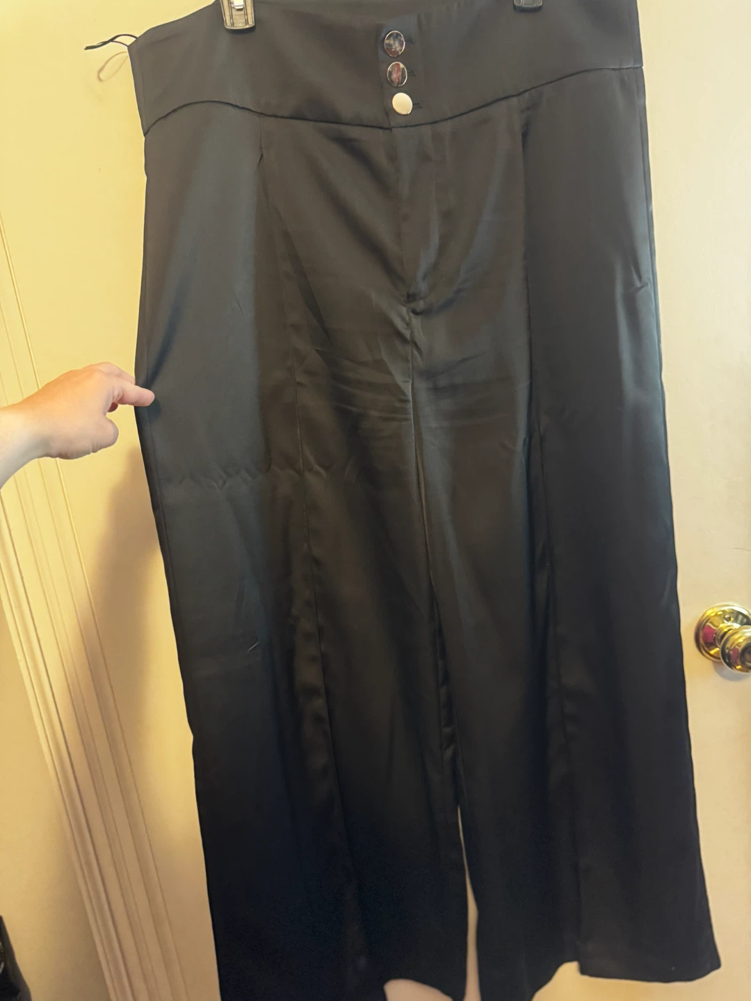 Caramel Black Wide Leg Pants - photo 2