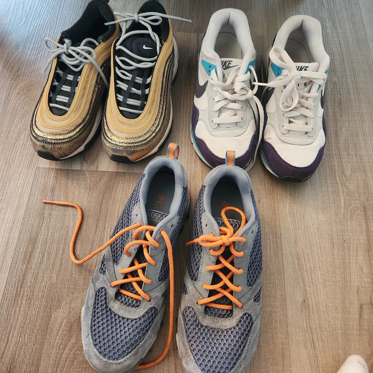 Assorted Athletic Shoes - Nike, Air Max, Columbia