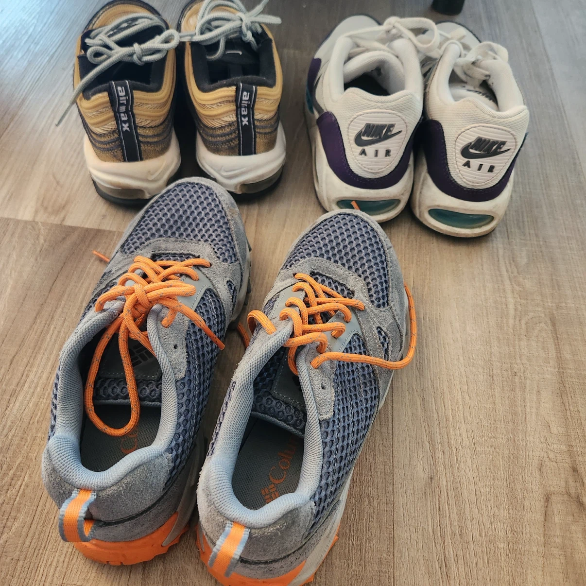 Assorted Athletic Shoes - Nike, Air Max, Columbia - photo 2