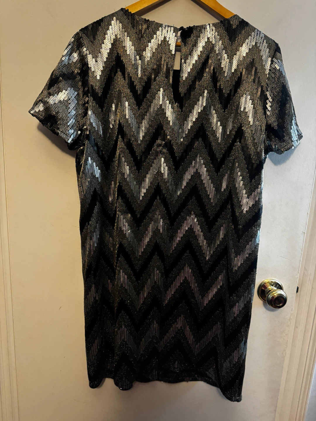 Michael Kors Sequin Chevron Dress - photo 3