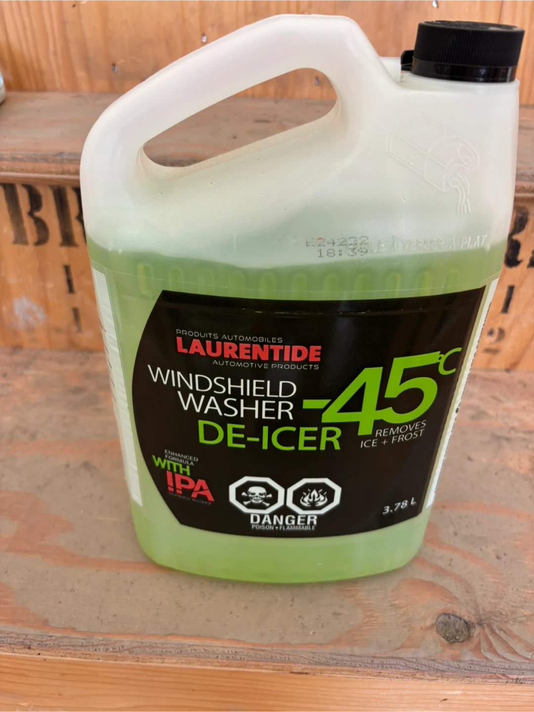 10L Laurentide Windshield Washer De-Icer -45°C 3.78LX3