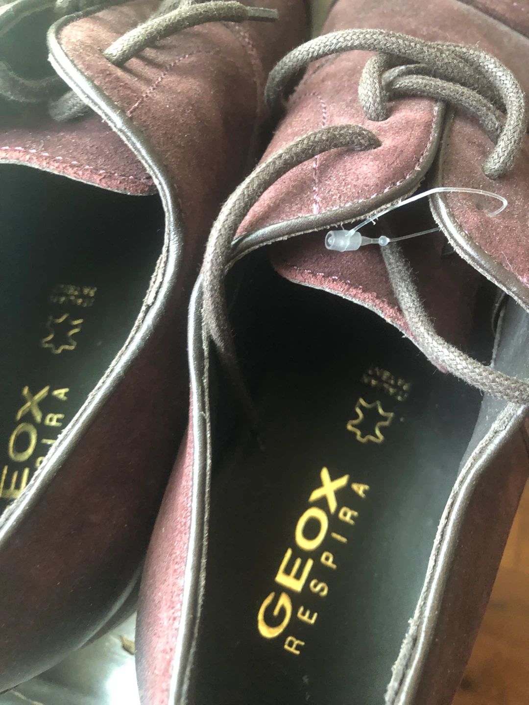 Geox Respira Suede Oxford Shoes - photo 3