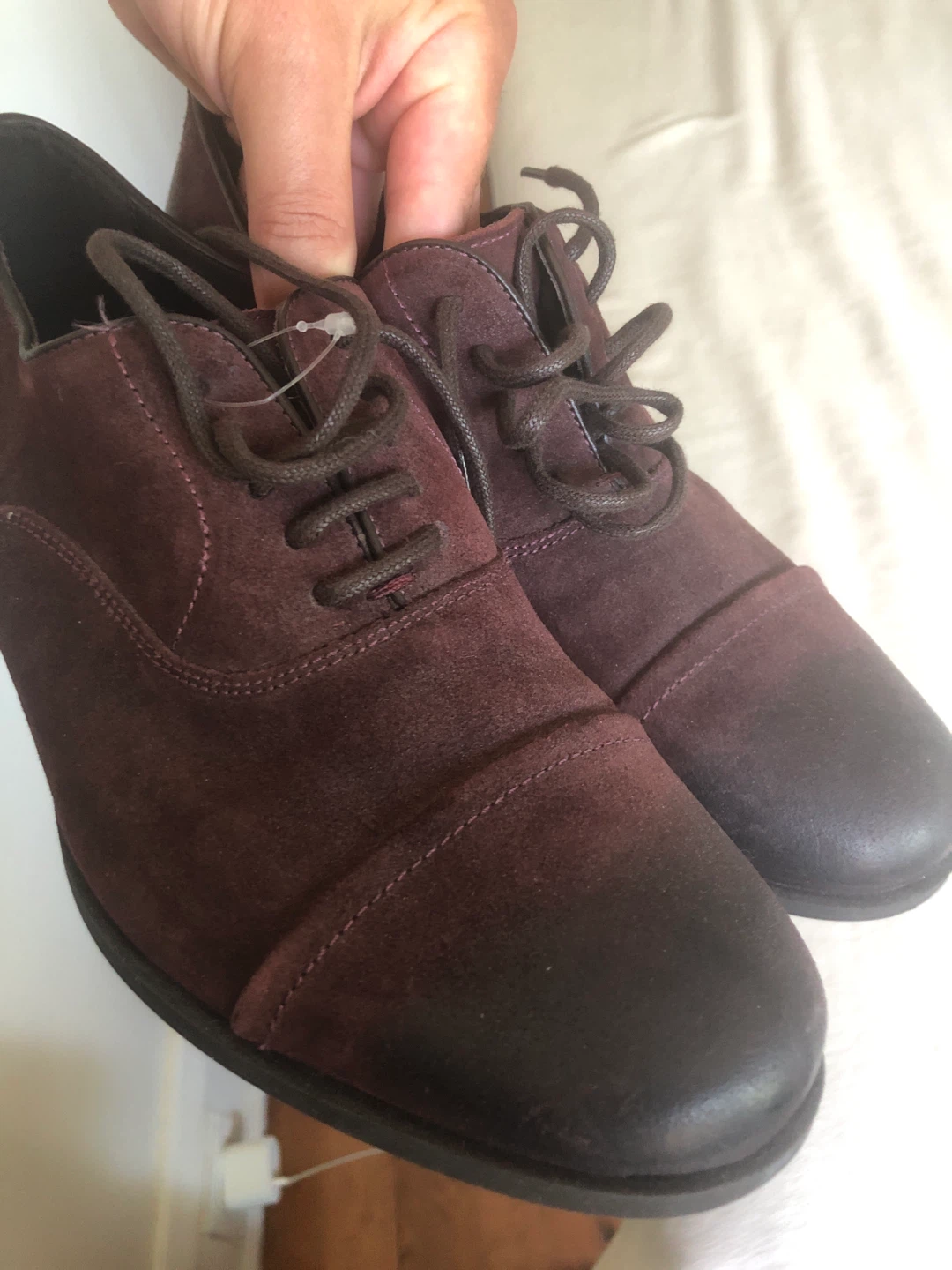 Geox Respira Suede Oxford Shoes