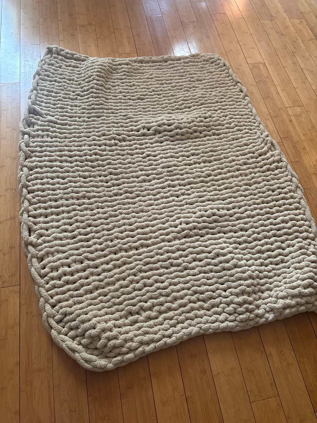 Chunky Knit Blanket Throw