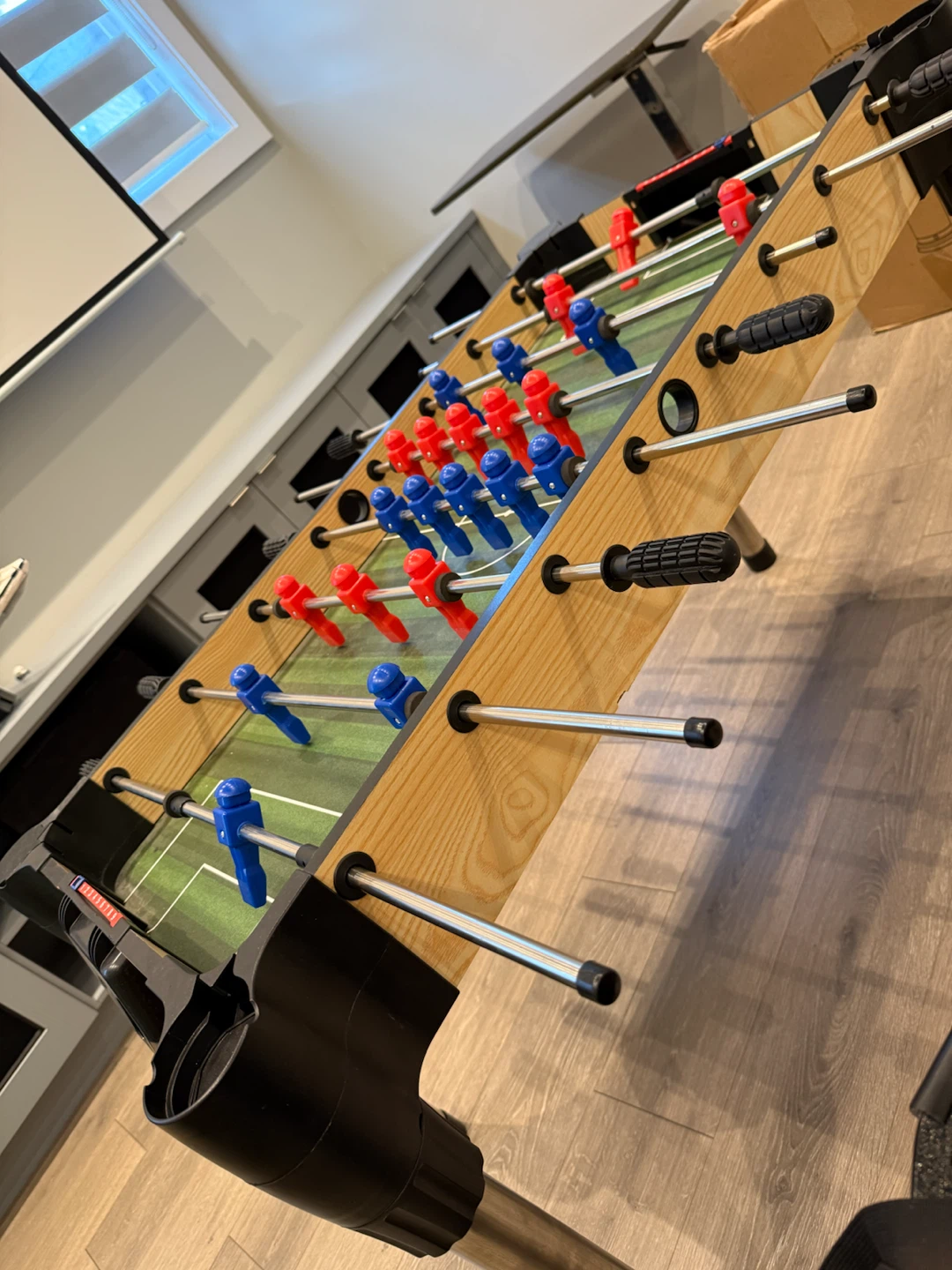 Foosball Table with Accessories