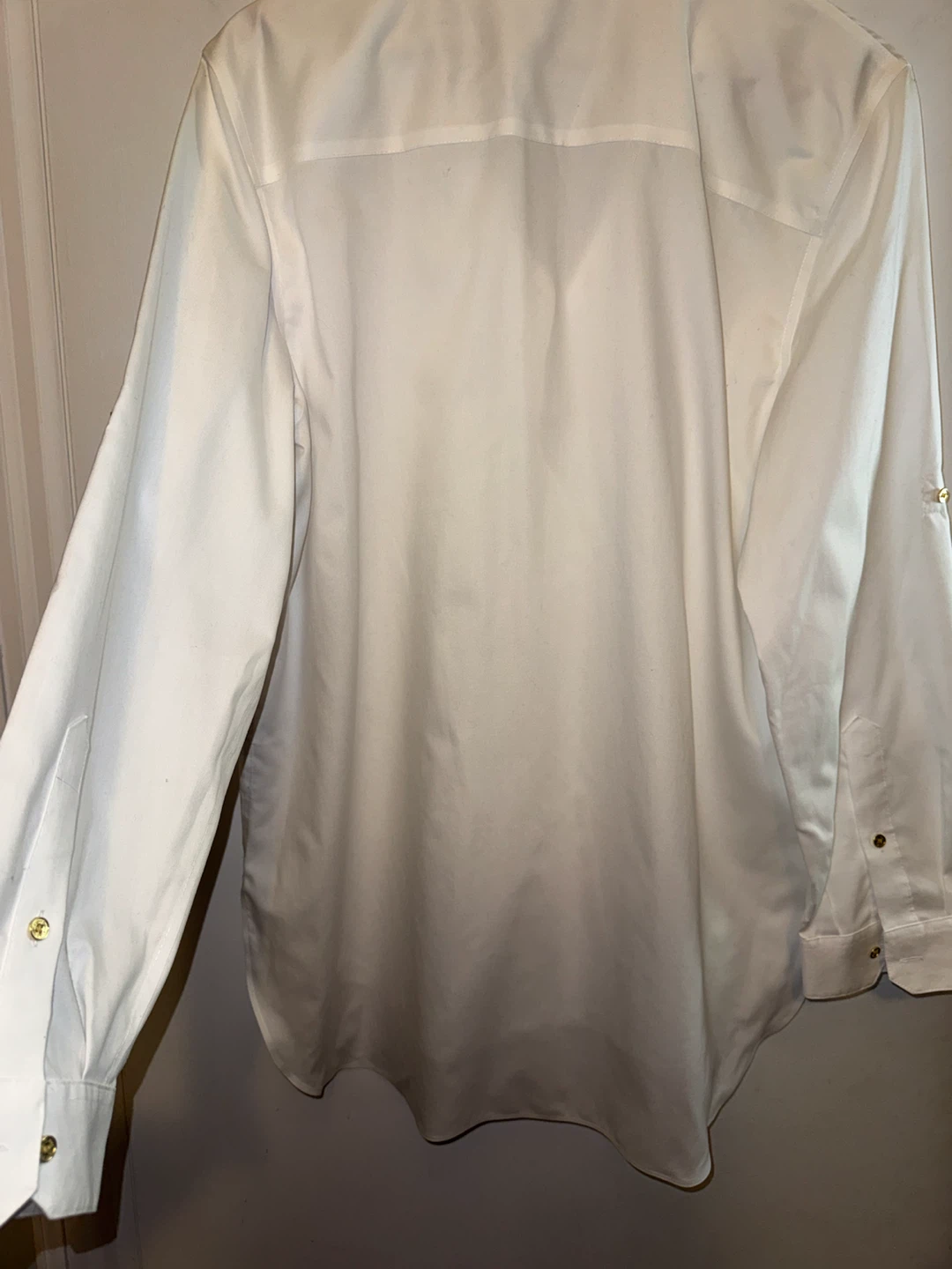 Calvin Klein White Button-Up Shirt XL - photo 2