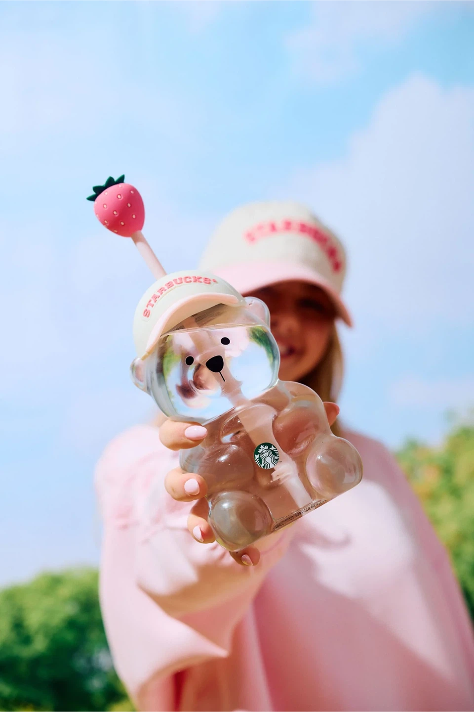Limited edition Starbucks Pink Bear Tumbler - photo 3
