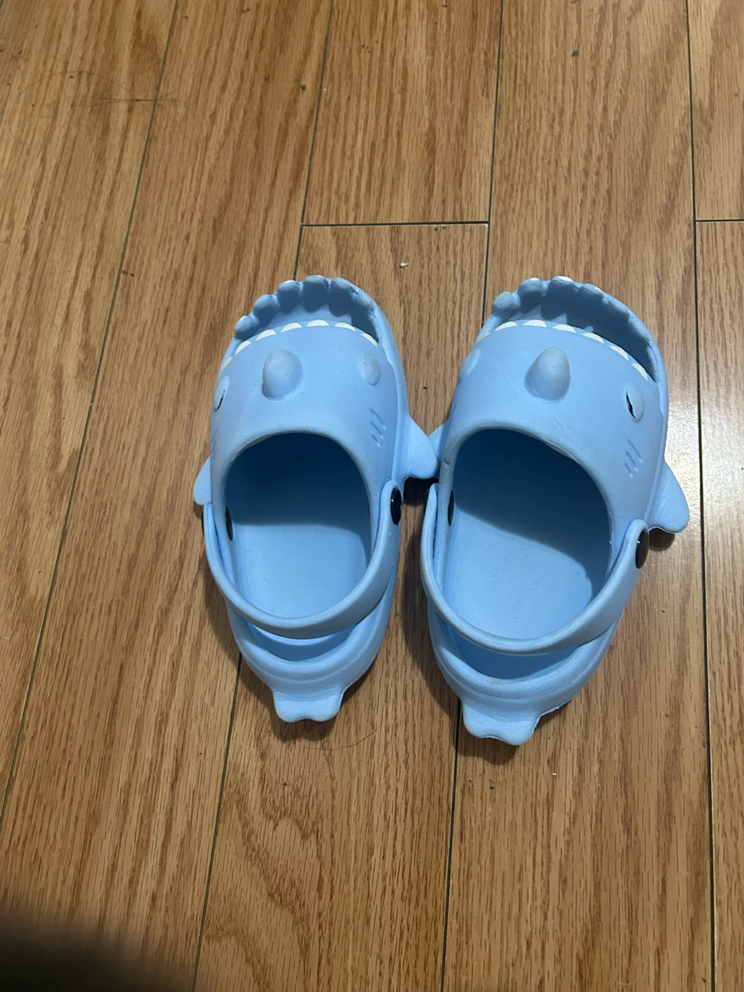 Toddler Blue Shark Sandals Size 24-25 - photo 2