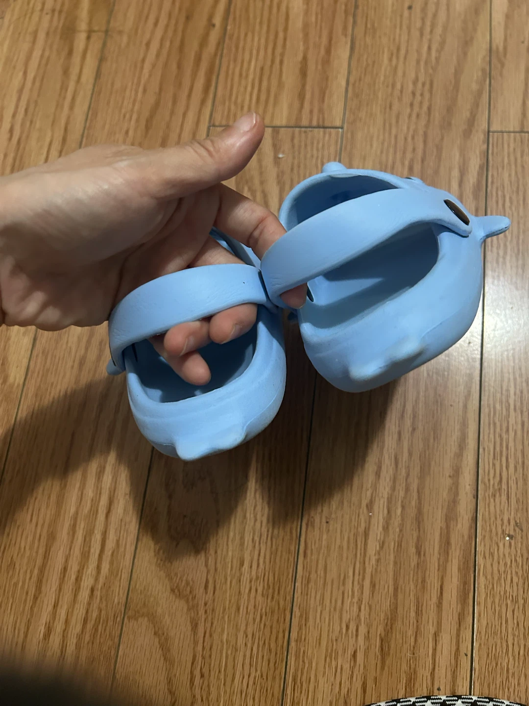 Toddler Blue Shark Sandals Size 24-25 - photo 3